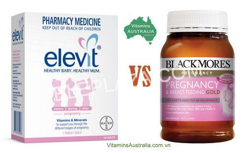 Chuẩn bị mang thai nên dùng Blackmores Conceive Well Gold hay Elevit 1 Chuẩn bị mang thai nên dùng Blackmores Conceive Well Gold hay Elevit 1