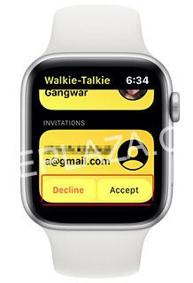 Ứng dụng bộ đàm trên Apple Watch Walkie-Talkie 5 Ứng dụng bộ đàm trên Apple Watch Walkie-Talkie 5