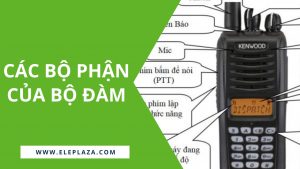 Các bộ phận của bộ đàm 13