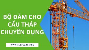 Máy bộ đàm cho cẩu tháp (Cần trục tháp), vận thăng chuyên dụng, pin lâu 13